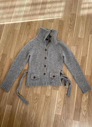 Кардиган з високою горловиною falke із альпаки. німеччина