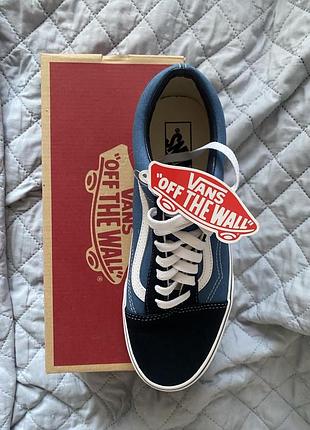 Кеди vans old school navy