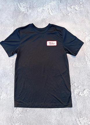 Футболка nike-dri-fit body shop t-shirt 'black'