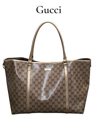 Оригинальная сумка-шоппер gucci gg crystal joy tote оригинал