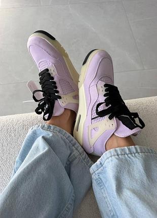 Кроссовки nike air jordan 4 «&nbsp;pink denim&nbsp;» 5