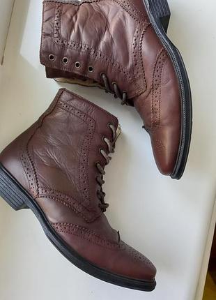 Шкіряні черевики броги cotswold willersey premium collection