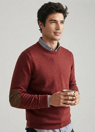 Преміальний джемпер massimo dutti (cotton, silk & cashmere)