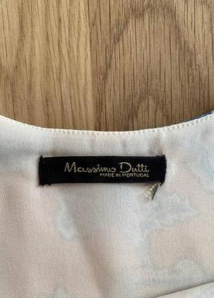 Шовкова сукня massimo dutti 2