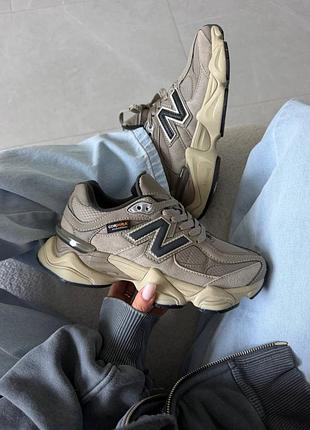 Кроссовки new balance 9060 beige / taupe cordura