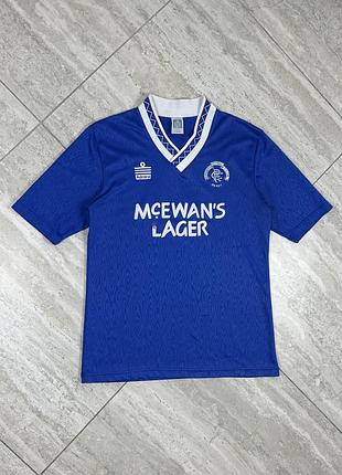 Glasgow rangers admiral 1990-1992 vintage home football soccer jersey shirt футболка футбольна