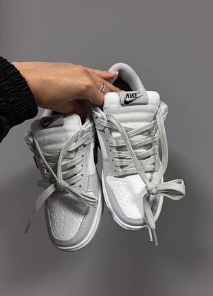 Кроссовки nike sb dunk smoke grey / gore-tex
