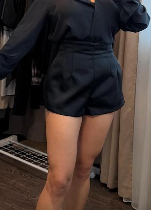 Шорти жіночі h&m чорні класичні