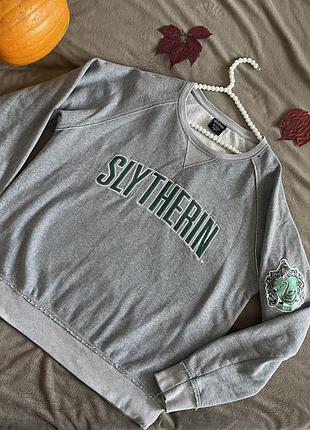 Світшот кофта гаррі поттер harry potter слізерін slytherin