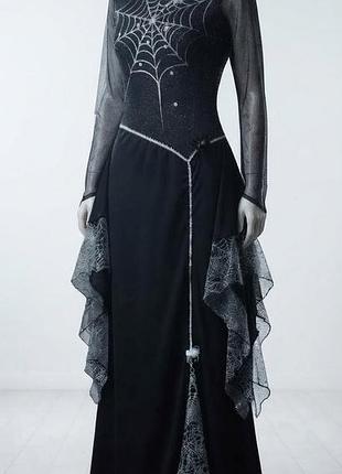 Карнавальна сукня відьми / павучихи на хелловін tu clothing 12-14 років (152-164 см)