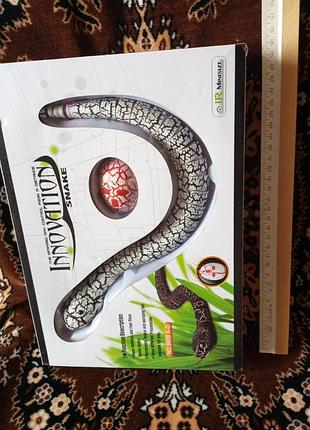 Радиоуправляемая Ігрушка - интеркативная инфракрасная змея innovation snake змея интерактивная игрушка змея на радиоуправлении
