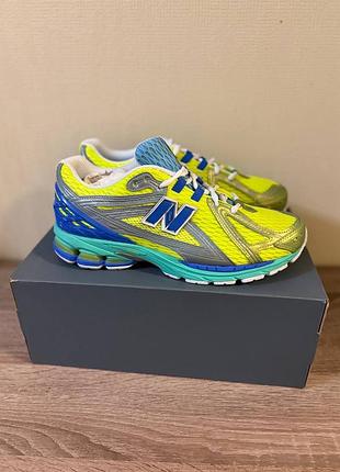 Кросівки чоловічі new balance 1906r жовто-сині