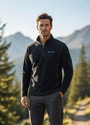 Флисовая кофта columbia klamath range ii half zip size xl original