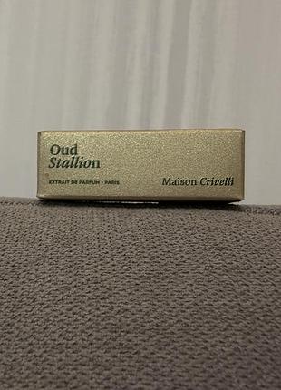 Maison crivelli oud stallion extrait de parfum пробнік