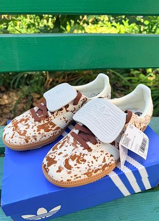 Нові жіночі кросівки кеди adidas samba cow print js3931 оригінал з сша! 38 38.5 39 40 40.5