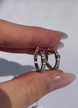 Сережки для жінок, срібні, 925 проба