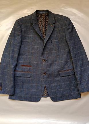 Костюм чоловічий піджак + брюки fellini tailored 34% вовни