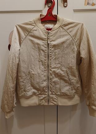 Ветровая-бомбер zara, 158 р 4