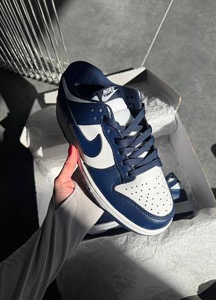 Nike sb dunk low navy blue