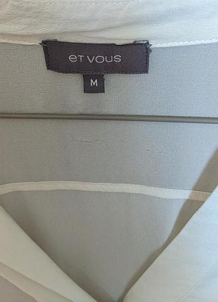 Блуза шелк etvous 3