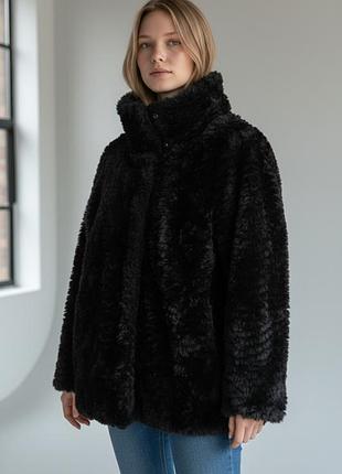 Брендова еко-шуба автоледі vila fends fur jacket, розмір m (46-48)