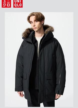 Зимний пуховик uniqlo
