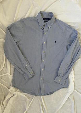 Чоловіча сорочка в полоску polo ralph lauren
