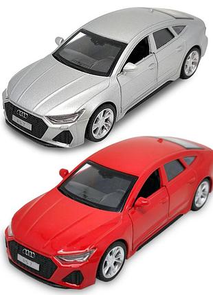 Автомодель – audi rs 7 sportback (червоний, сріблястий)