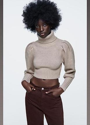 Вкорочений светр  zara