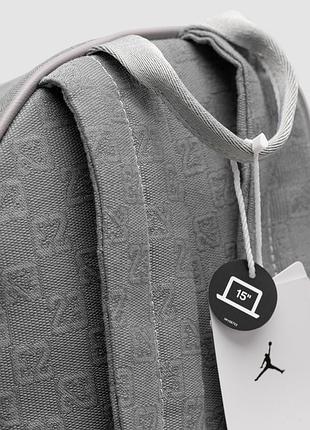 Мужской рюкзак air jordan monogram backpack blue 3