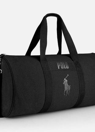 Спортивна сумка унісекс polo ralph lauren чорна