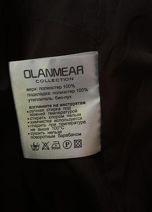 Зимовий чорний пуховик від olanmeat 6