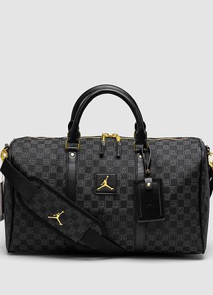 Мужская дорожная / спортивная сумка 
air jordan monogram duffle bag grey