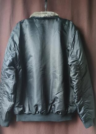 Куртка пилота утепленная ma-1 flight jacket р.l 7