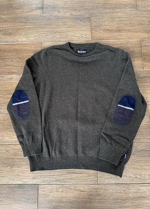 Светр чоловічий barbour хакі/оливковий, розмір xxl
