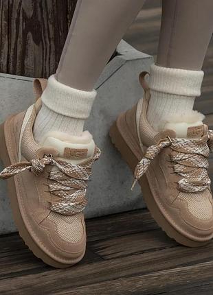 Жіноі уггі ugg lowmel beige | 37–41