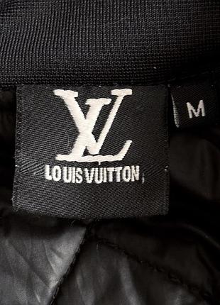 Чоловіча куртка louis vuitton бомбер чорна 2