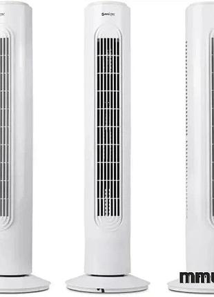 Напольный колонный вентилятор domotec ms-1627 компактный тихий бытовой вентилятор для дома офиса