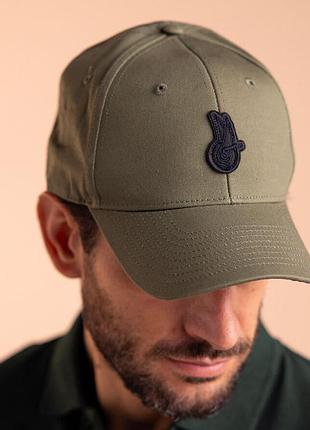 Унисекс велокепка кепка бейсболка campagnolo winged logo cap (хаки / карандаша)