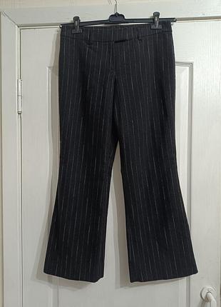 Классические шерстяные брюки в тонкую полоску betty barclay collection.