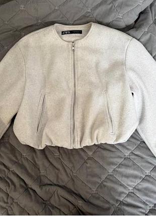 Куртка бомбер zara 2