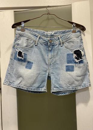 Джинсовые шорты pepe jeans