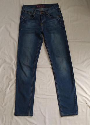 Джинси жіночі vigoocc jeans wear класичні темно-сині w27 l34