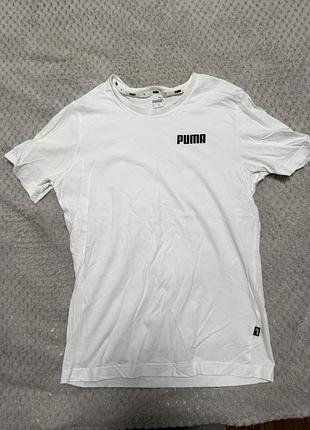 Нова біла футболка puma, розмір xs/s