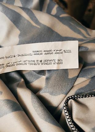 Платье в тигровый принт от zara 7