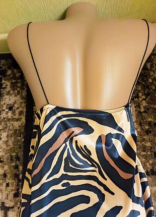 Платье в тигровый принт от zara 5
