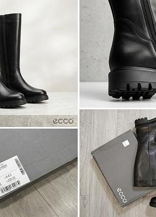Кожаные сапоги ecco modtray, р. 37, tray tech!