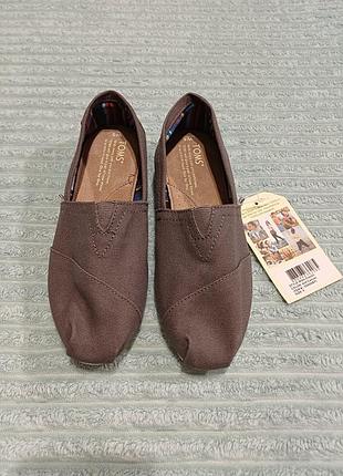 Нові еспадрильї toms alpargata classic, розмір 35.5