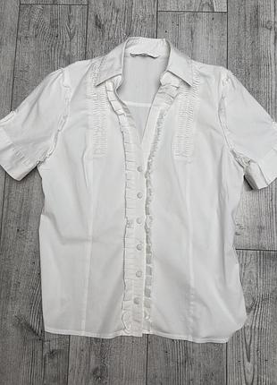 Блуза жіноча marks & spencer limited collection біла m бавовна