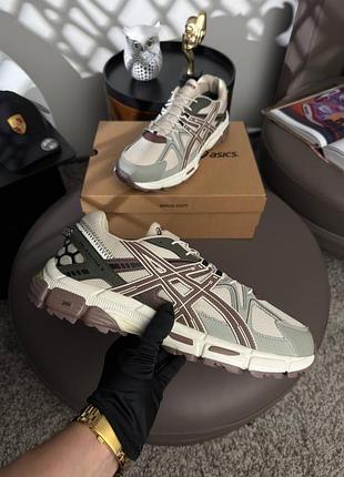 Чоловічі кросівки asics gel-kahana 8 big size gtx beige grey brown